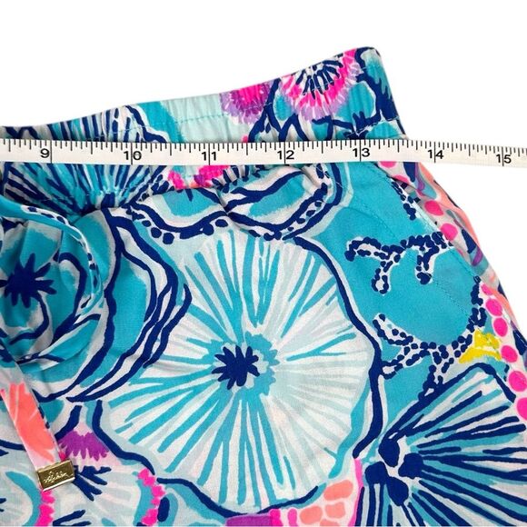 Lilly Pulitzer Katia Shorts Once Upon A Tide Coastal Print 5” Shorts Size XS - Picture 7 of 8